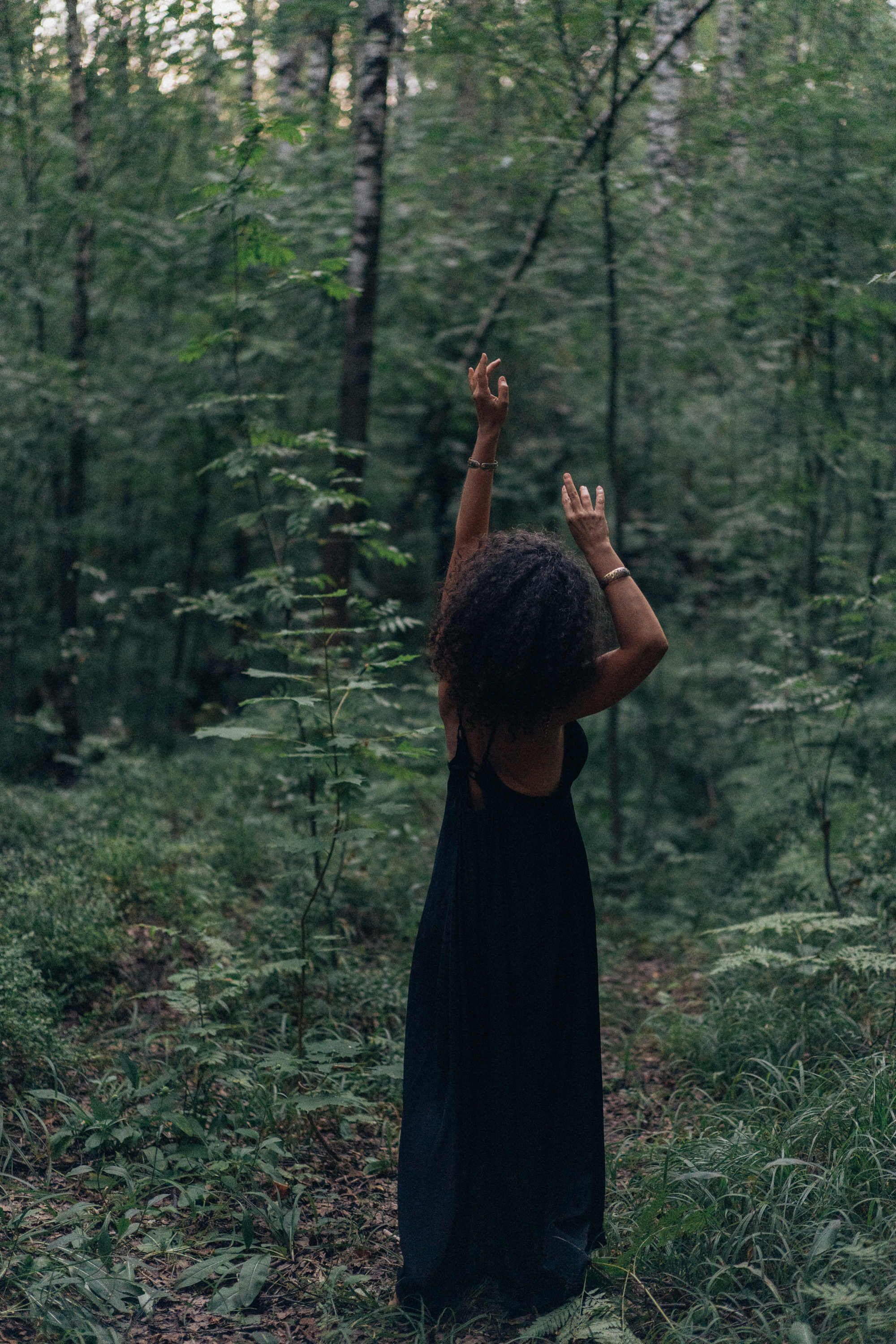 Woman Dancing a Ritual